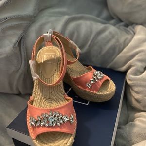 Brand new in box. Never worn, bought two colors and never wore the coral